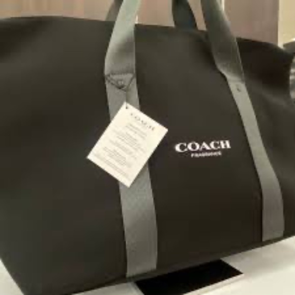 COACH Duffel Bag LIMITED EDITION Weekender Gym Travel Carry-on Luggage NEW - Picture 5 of 9